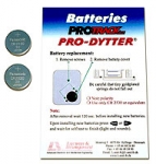 Batterien für Pro-Dytter/ Pro-Track 