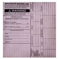 Parachute Data Cards